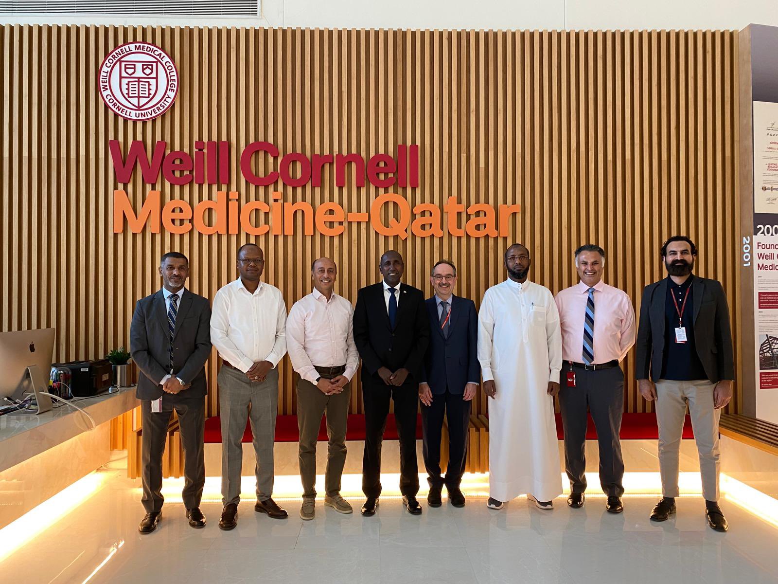 Ambassador Meets with Senior Management of Weill Cornell Medicine- Qatar